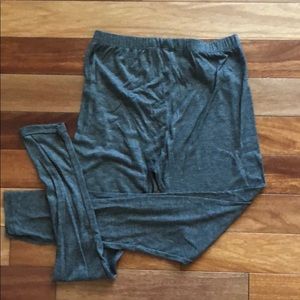 Gray leggings
